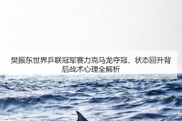 樊振东世界乒联冠军赛力克马龙夺冠，状态回升背后战术心理全解析